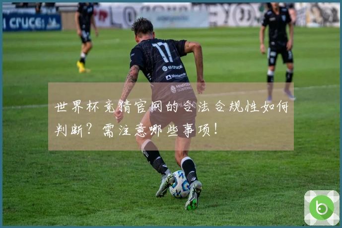 世界杯竞猜官网的合法合规性如何判断？需注意哪些事项！