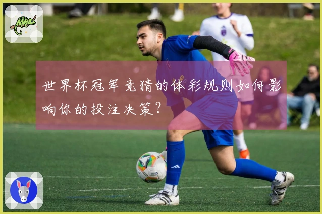 世界杯冠军竞猜的体彩规则如何影响你的投注决策？