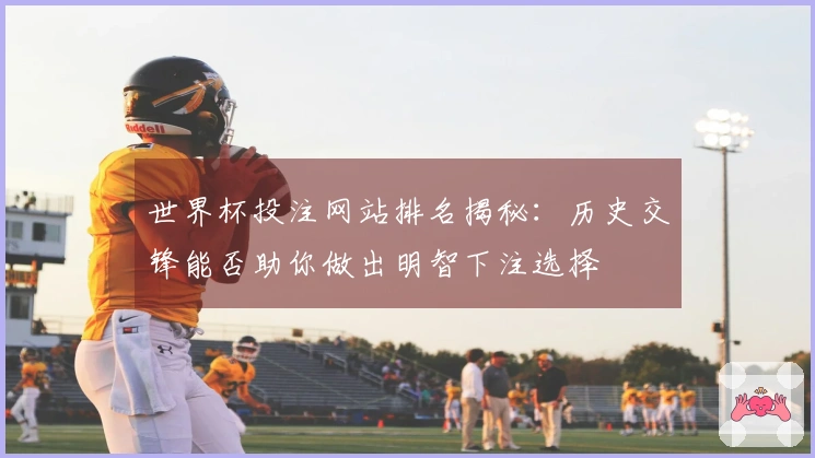 世界杯投注网站排名揭秘：历史交锋能否助你做出明智下注选择