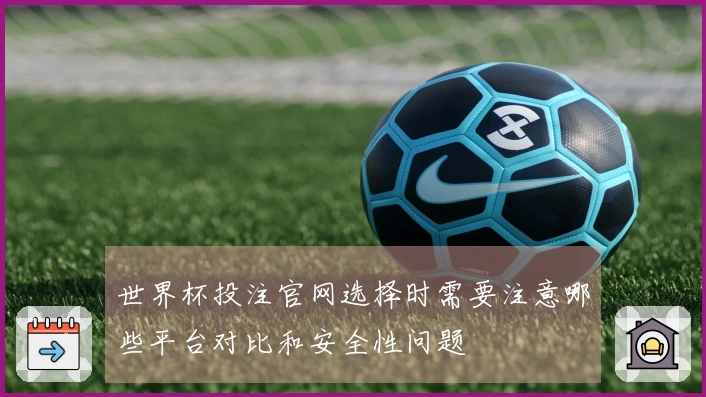 世界杯投注官网选择时需要注意哪些平台对比和安全性问题